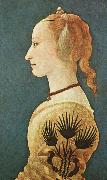 BALDOVINETTI, Alessio Portrait of a Lady in Yellow gg oil on canvas